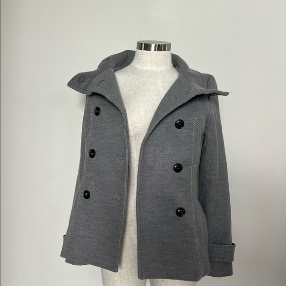 H&M Double Breasted Gray Jacket - Picture 5 of 8